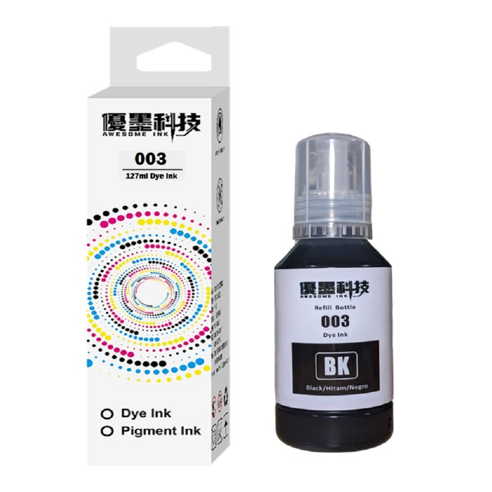 EPSON 003 高相容墨水 連續供墨 L系列 L3110 L3116 L3150 L3156 L5190