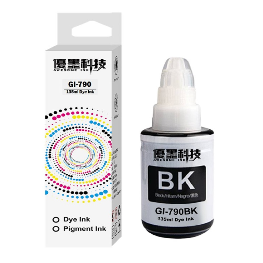 CANON GI-790 高品質 墨水 適用G1010 G2010 G3010 G4010 G2002 G3000